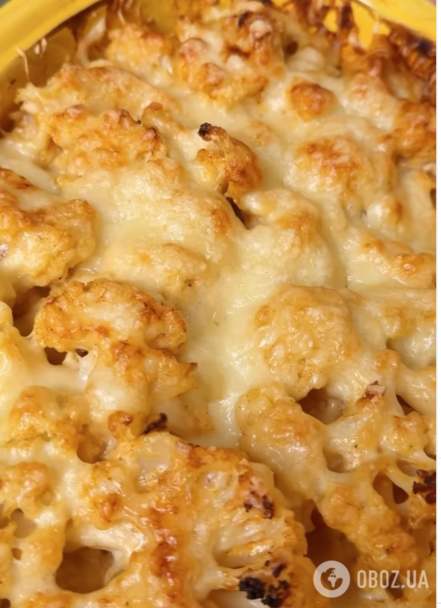 Корисна та смачна запіканка з цвітної капусти та сиру: рецепт страви для всієї родини