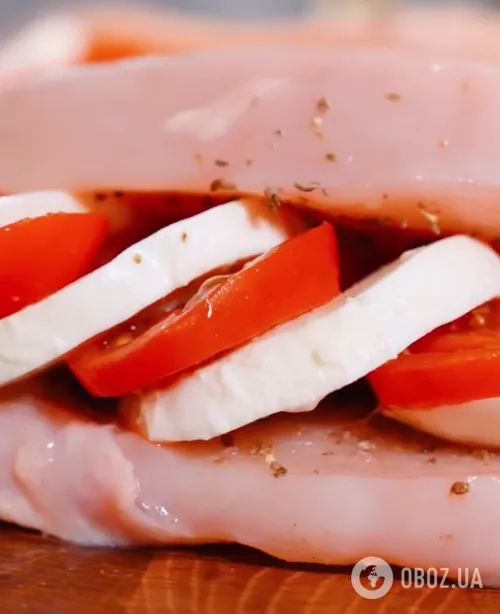 Соковите і смачне філе з моцарелою і томатами: рецепт від Аліка Мкртчяна