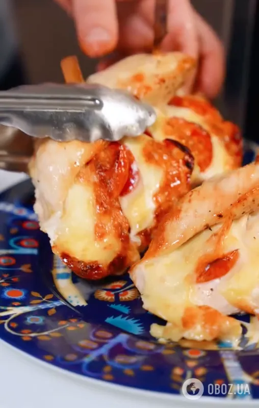 Соковите і смачне філе з моцарелою і томатами: рецепт від Аліка Мкртчяна