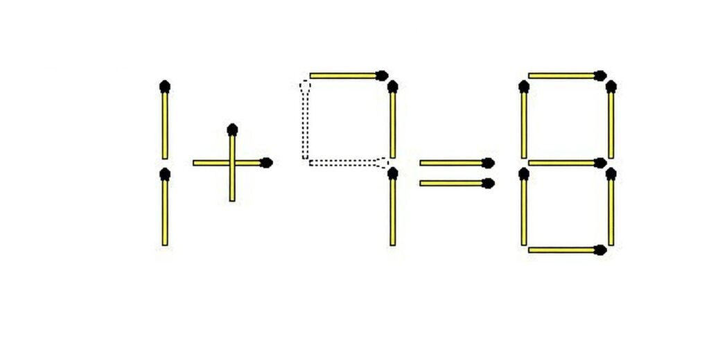 Хитра головоломка з сірниками: знайдіть 2 відповіді