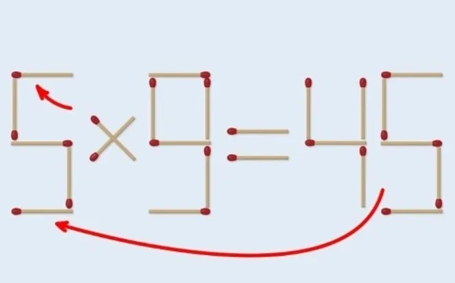 Пересуньте 2 сірники: головоломка для найрозумніших