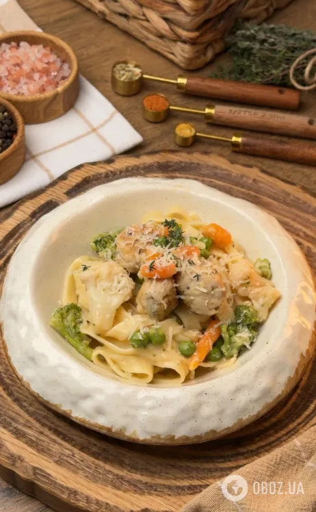 Вишукана паста з мітболами для обіду: приготуйте смачну страву з простих продуктів