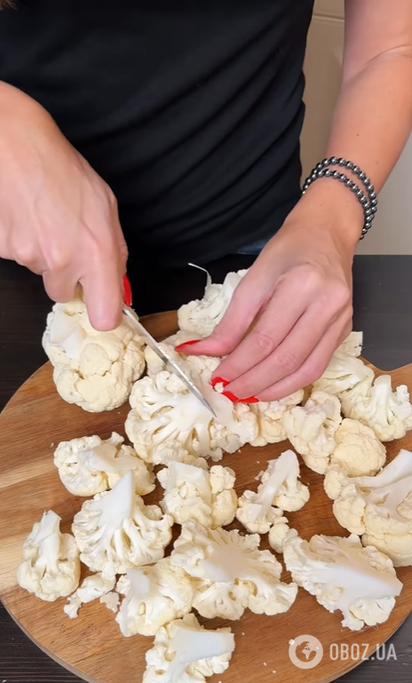 Як смачно приготувати цвітну капусту в духовці: додайте багато твердого сиру