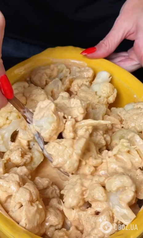 Як смачно приготувати цвітну капусту в духовці: додайте багато твердого сиру