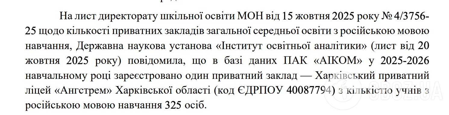 В Украине нашли частную школу с русским языком преподавания: где она расположена и что о ней известно