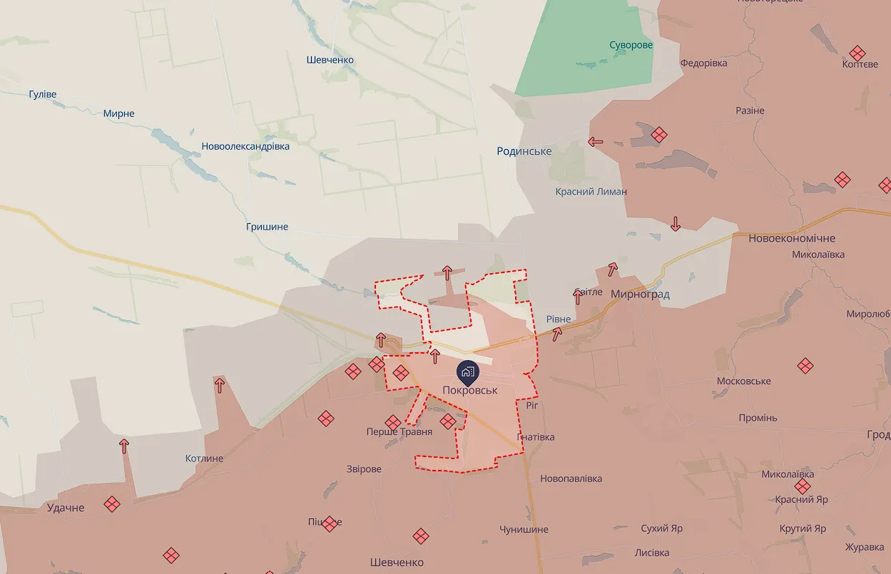 Шукають шляхи для обходу: окупанти націлились на Покровськ і Мирноград, – військовий