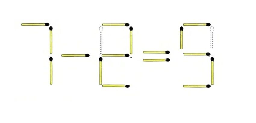 Пересуньте 3 сірники: непроста головоломка