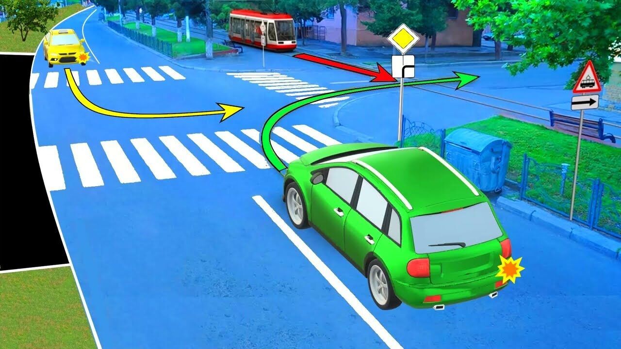 Який порядок розʼїзду: непросте завдання з ПДР