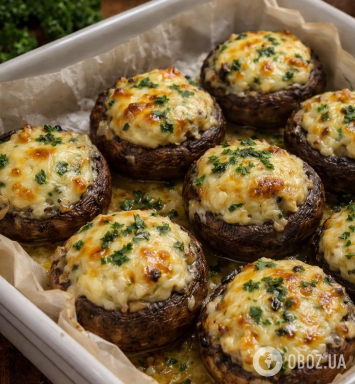 Чем вкусно нафаршировать шампиньоны на ужин: делимся рецептом сытного блюда