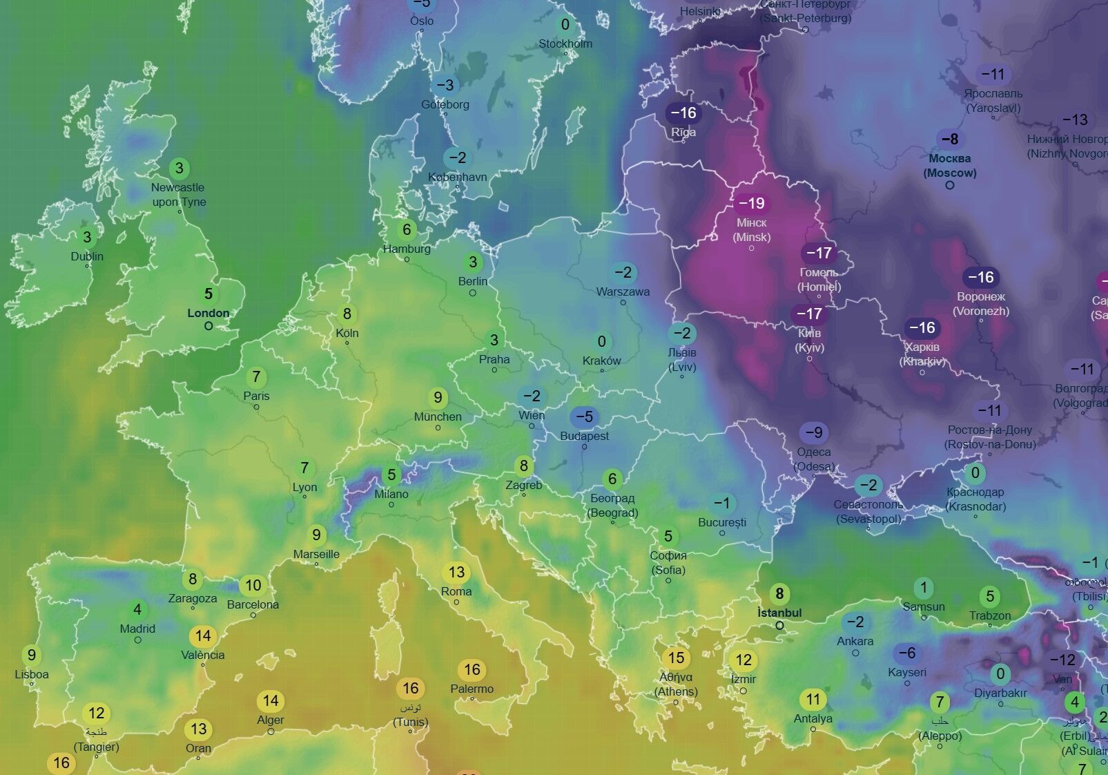 З Центральної Європи йде потепління: синоптикиня сказала, коли в Україні спадуть морози