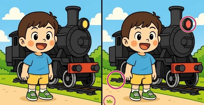 Знайдіть усі відмінності: хитра головоломка