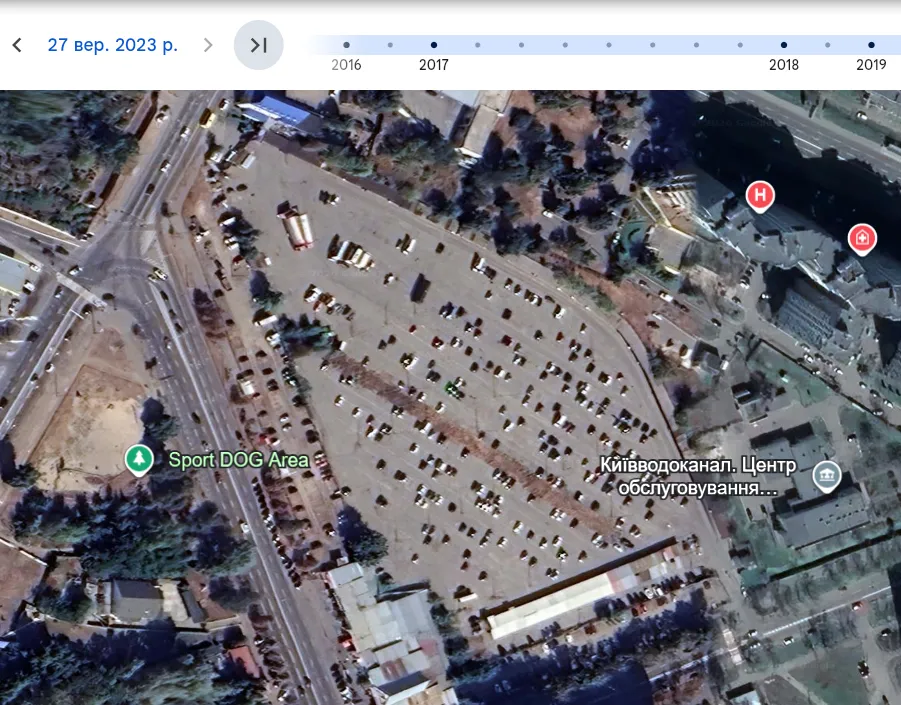 Як раніше виглядала ділянка