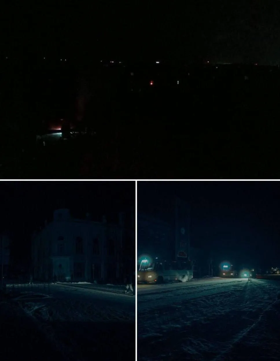 У регіонах Росії і на окупованих нею територіях парад блекаутів: що відбувається. Фото