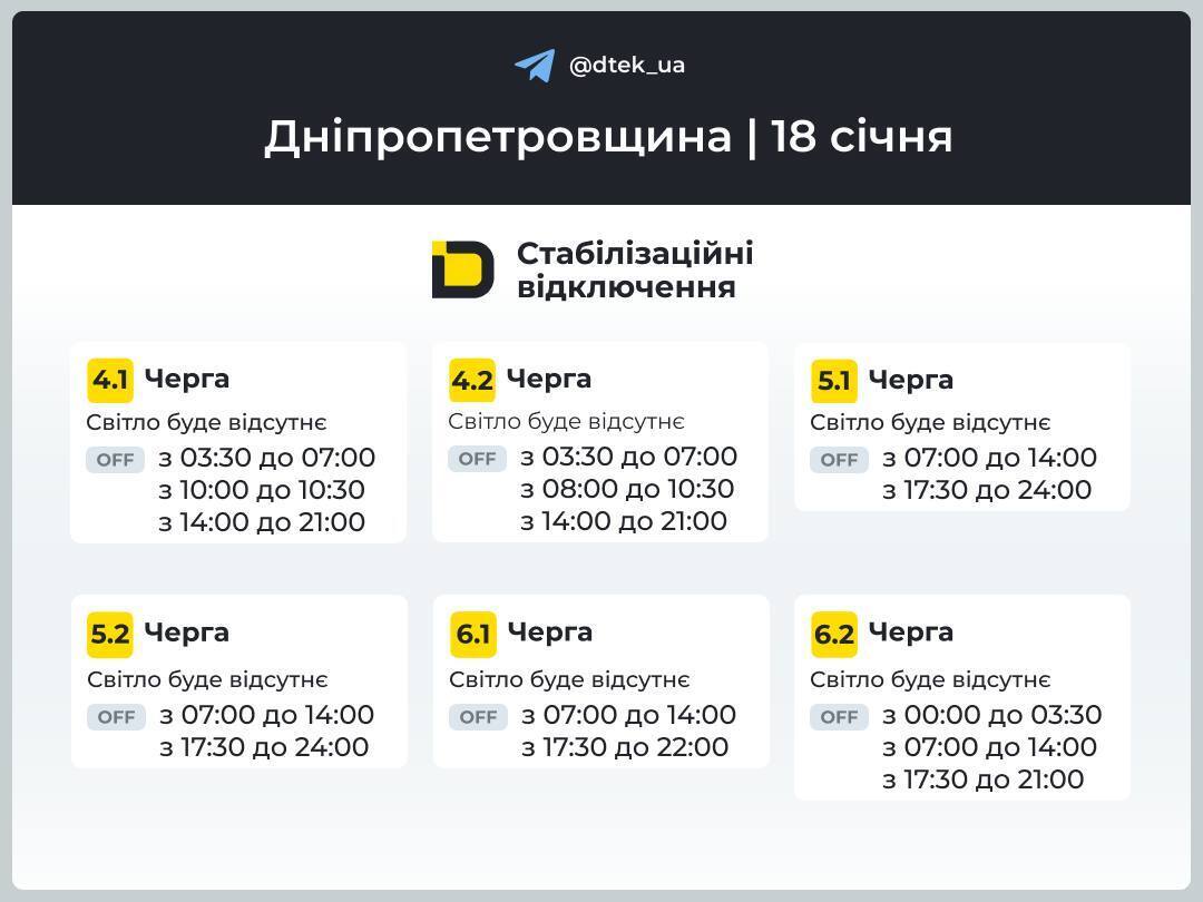Отключения света затронут каждого: в "Укрэнерго" обнародовали графики на 18 января