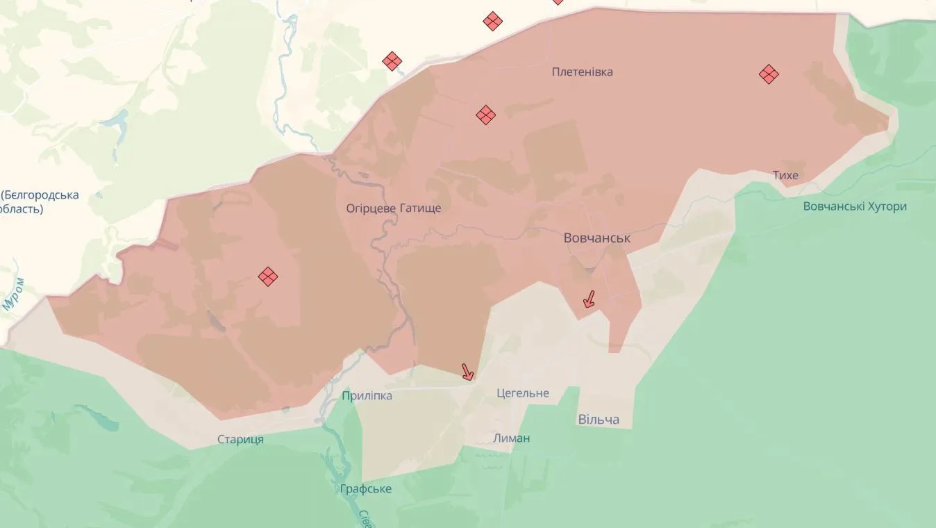 Армія Росії намагалася прорвати оборону Вовчанська у чотирьох місцях: що відомо
