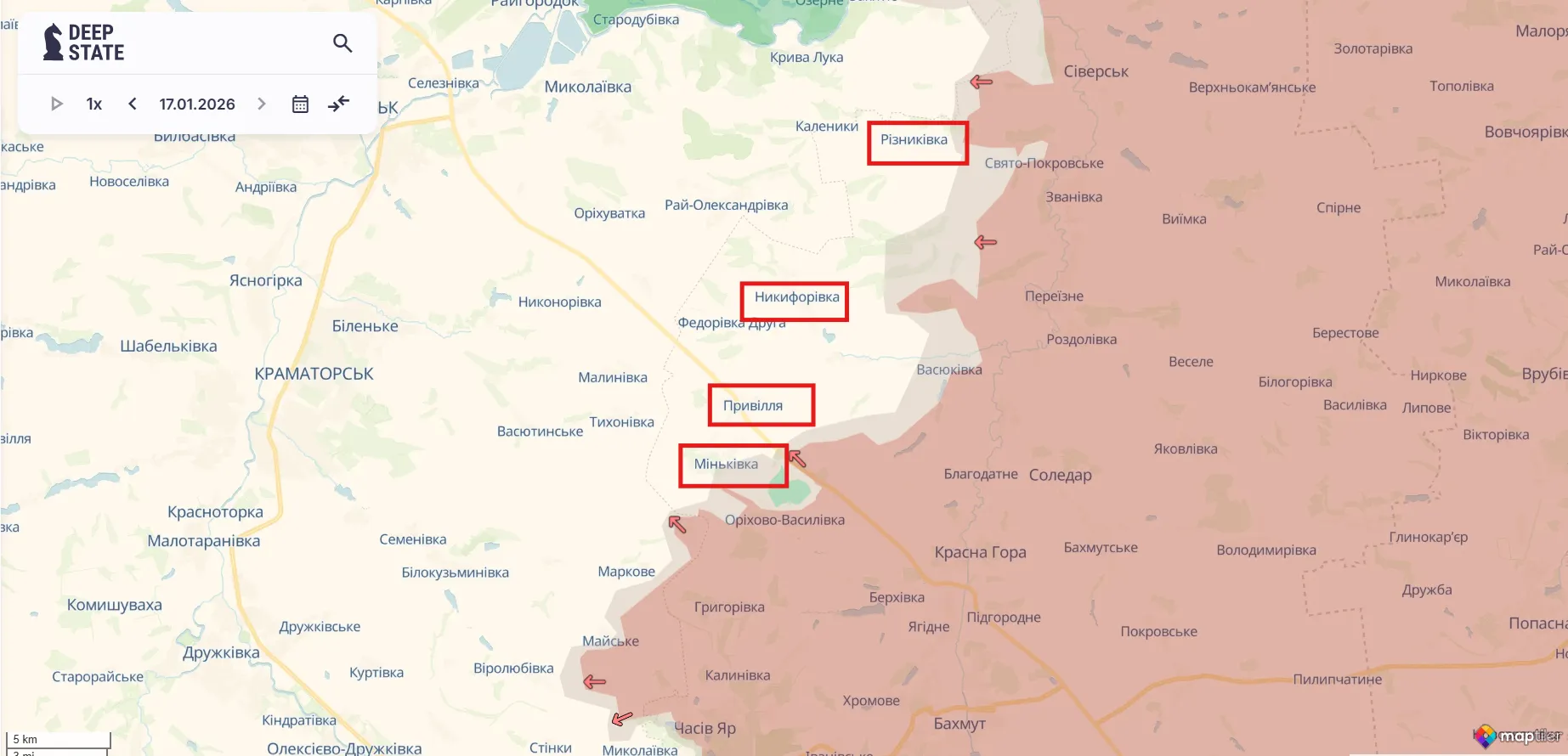 Ползучее давление: армия России продвинулась на направлении, где почти не фиксируются атаки