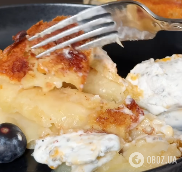 Самый вкусный яблочный пирог "Невидимка" из 90% начинки: делимся десертом домашнего десерта