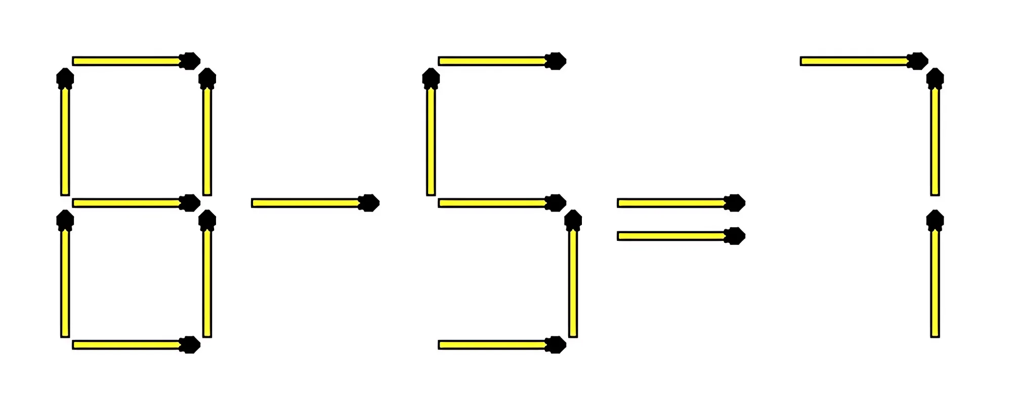 Приберіть два сірники: швидкий тест на IQ