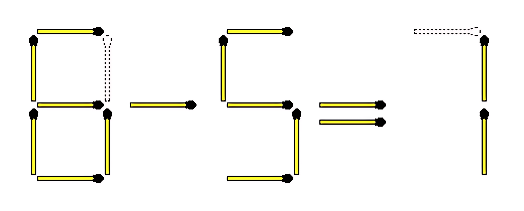 Приберіть два сірники: швидкий тест на IQ