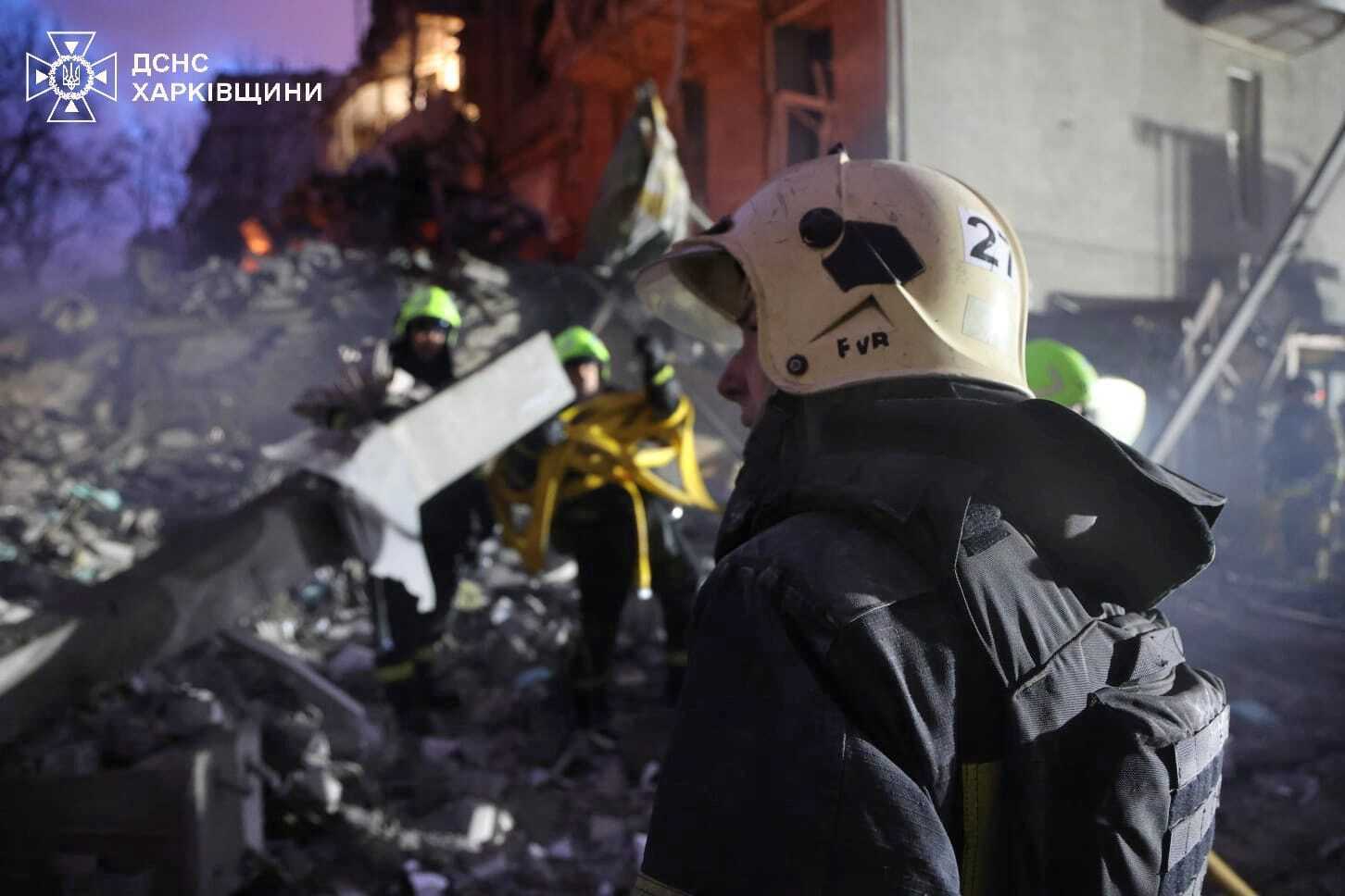 Удар "Іскандерами" по Харкову: під завалами знайшли фрагменти тіла четвертої жертви