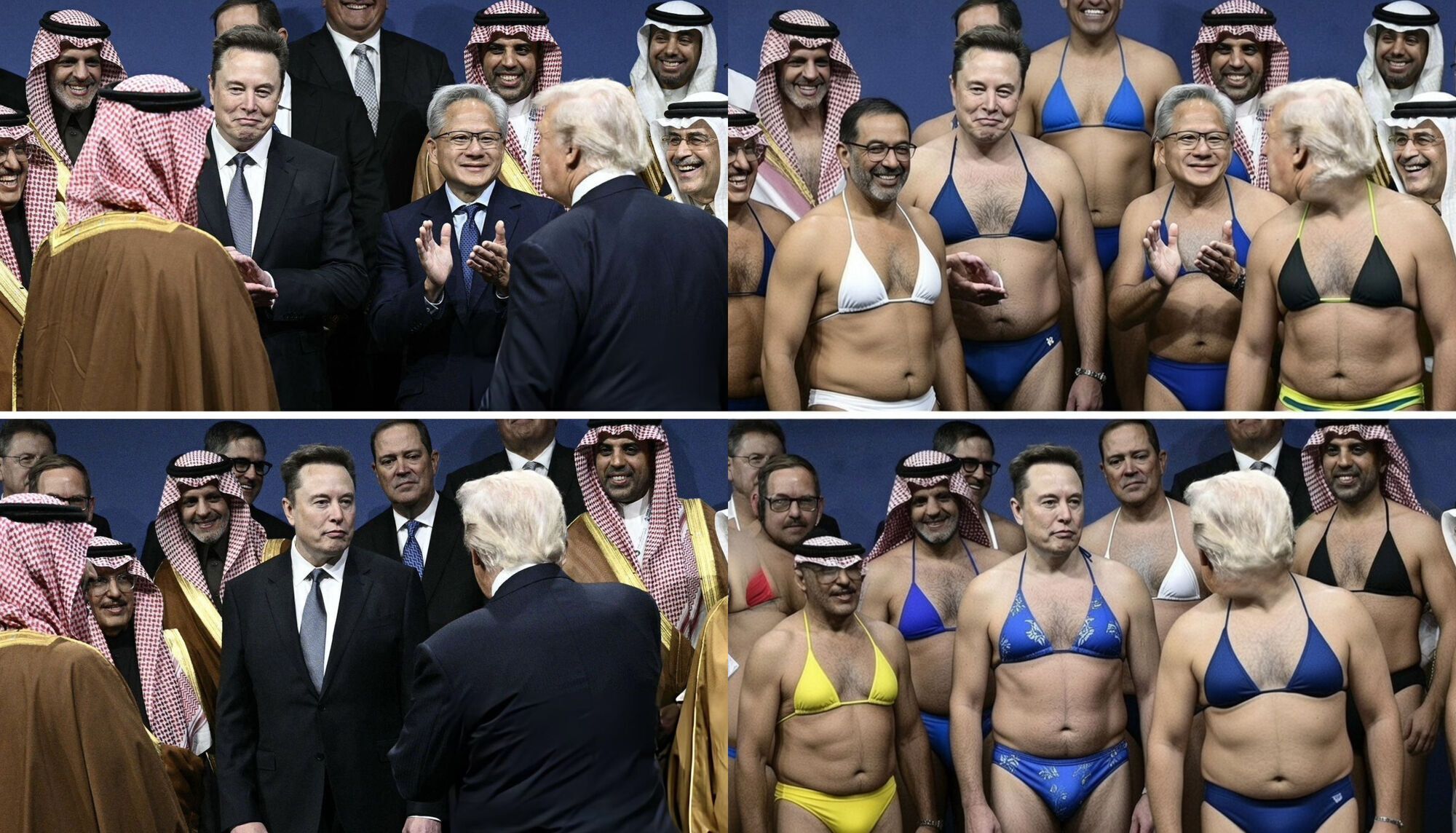 Grok роздягає будь-кого до купальника: мережу захопив тренд із відомими людьми. Фото