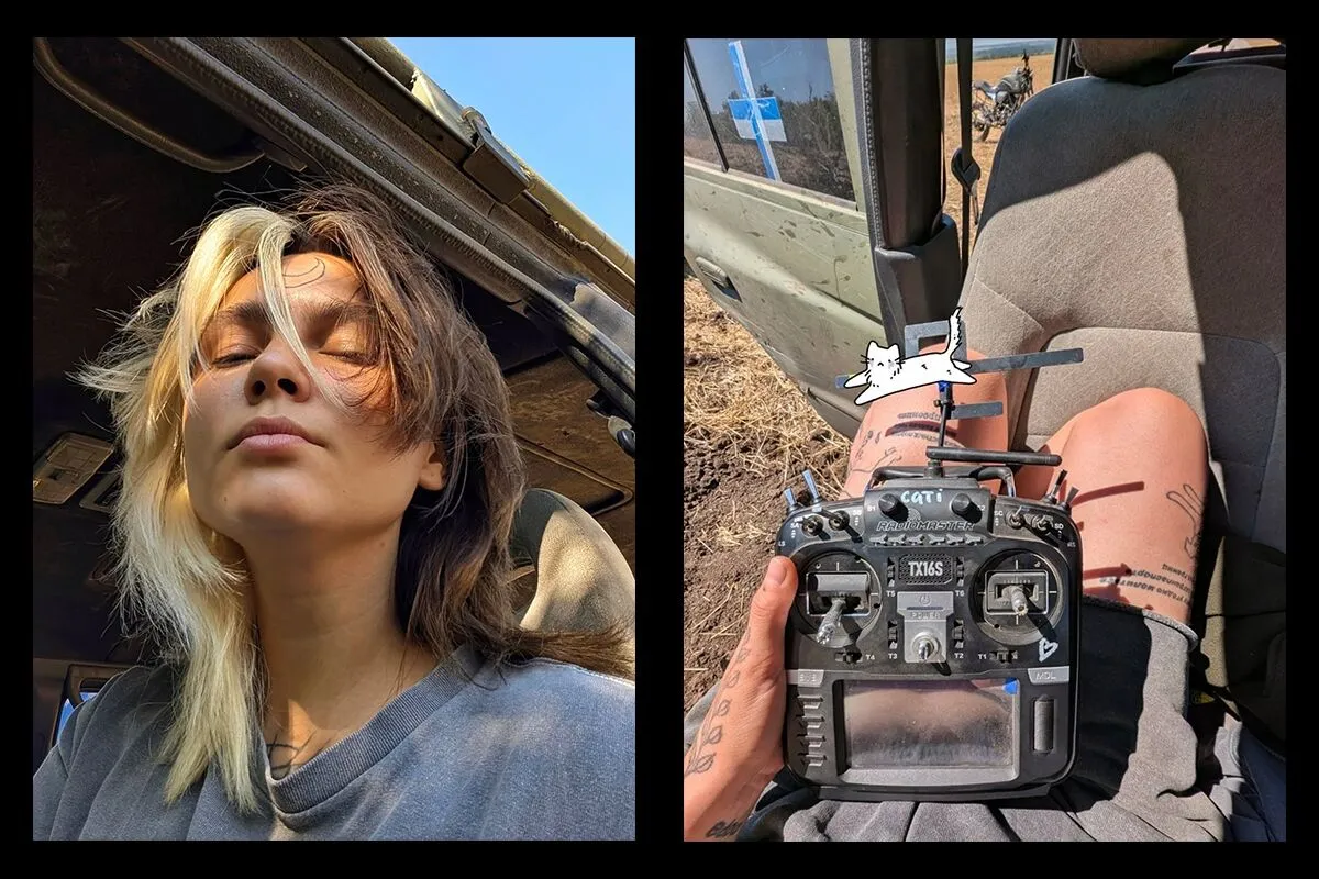 Велика втрата: загинула операторка дронів, журналістка і мисткиня Лана Чорногорська. Фото