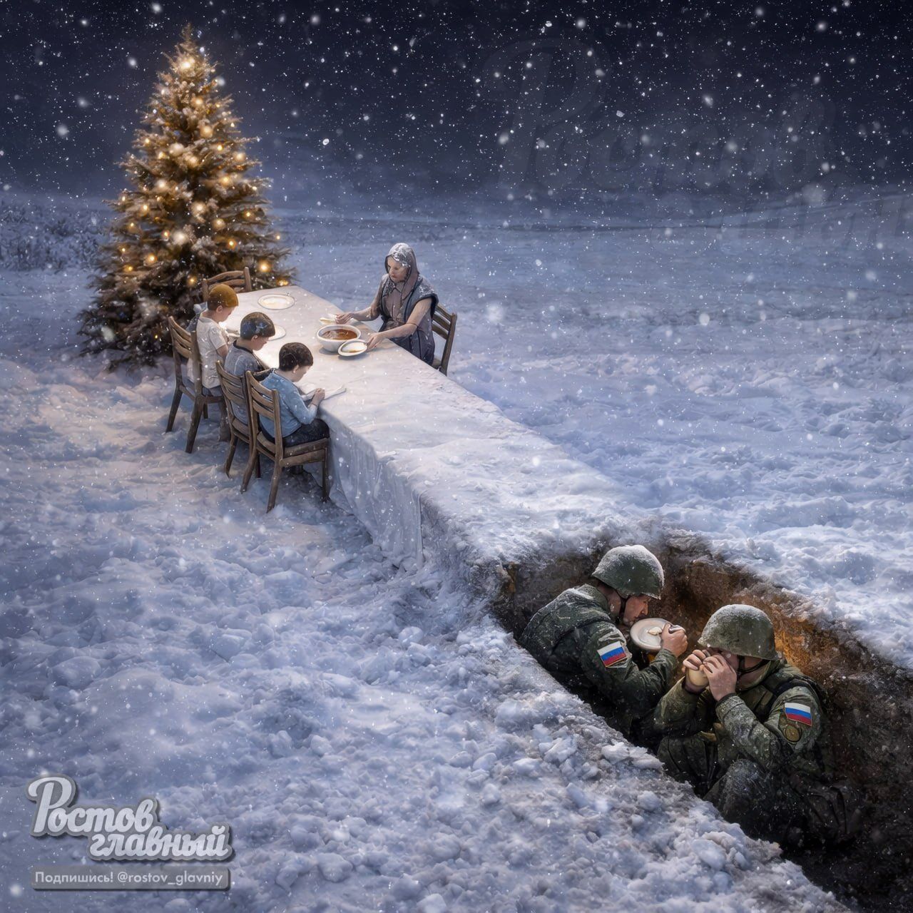 Домалювали триколори: окупанти нахабно вкрали обкладинку польського журналу, присвячену Україні