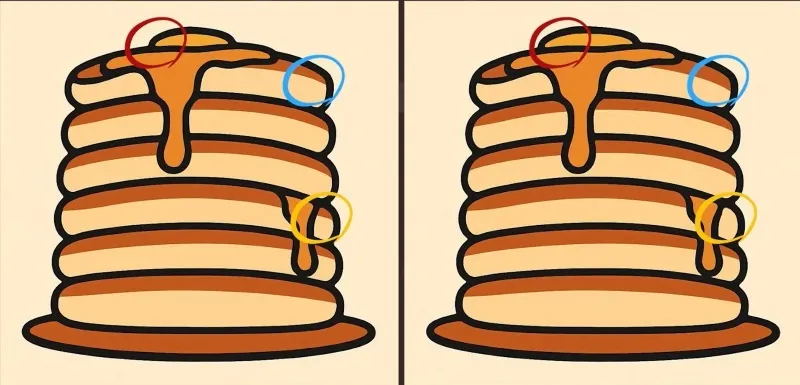 Знайдіть 3 відмінності: головоломка на уважність