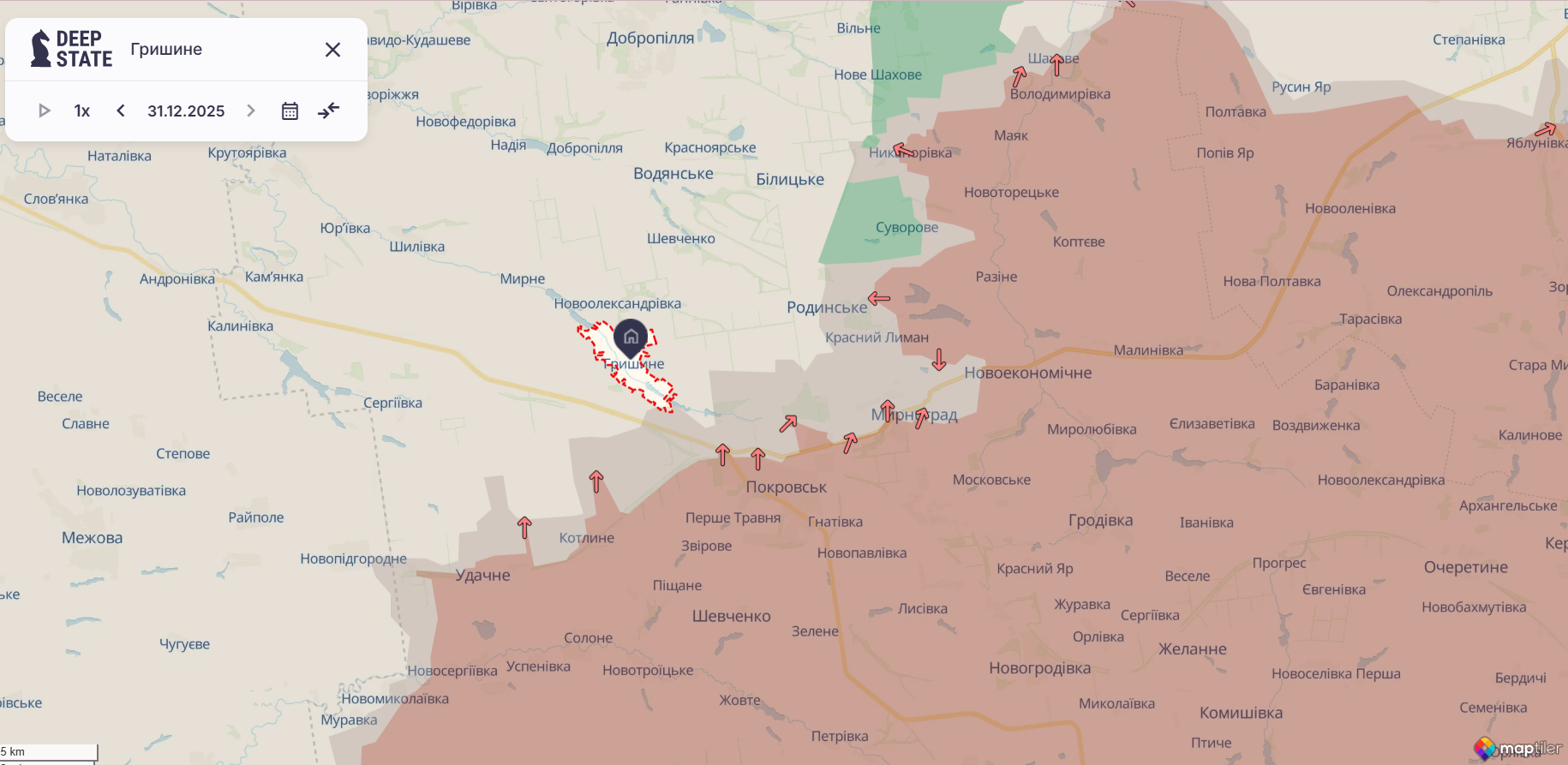 Окупанти намагаються накопичити сили для штурму Гришиного біля Покровська – 7-й корпус ДШВ