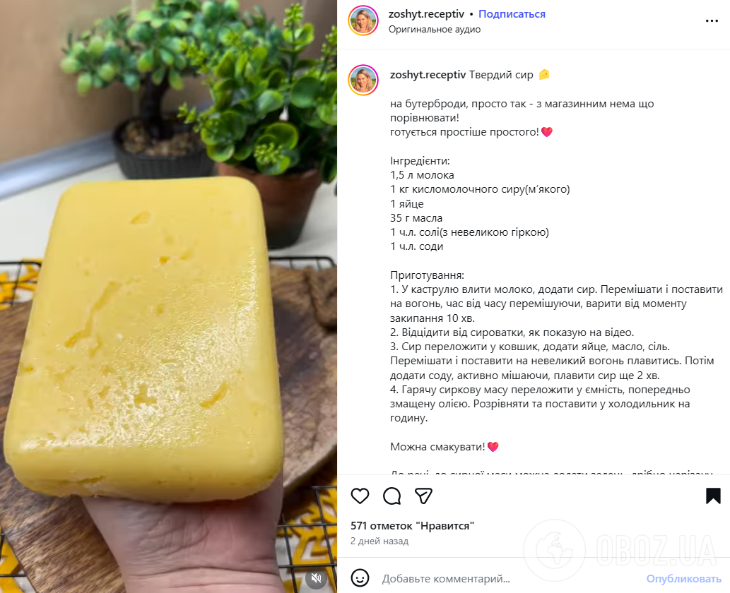 Как приготовить домашний твердый сыр на бутерброды: делимся пошаговым рецептом