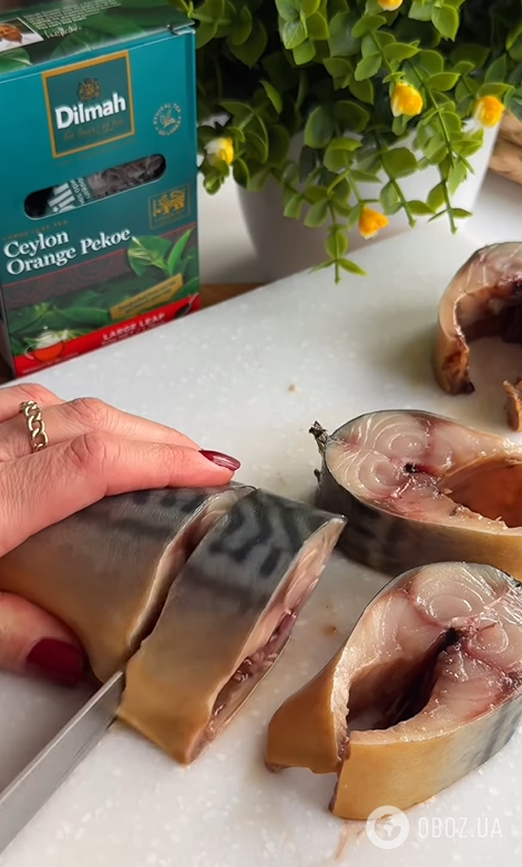 Пікантна скумбрія в чайному маринаді: смак риби вас приємно здивує