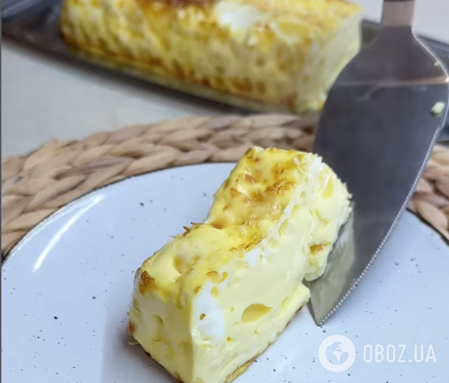 Пишний і дуже смачний запечений омлет-запіканка в духовці: рецепт корисної та ситної страви для сніданку