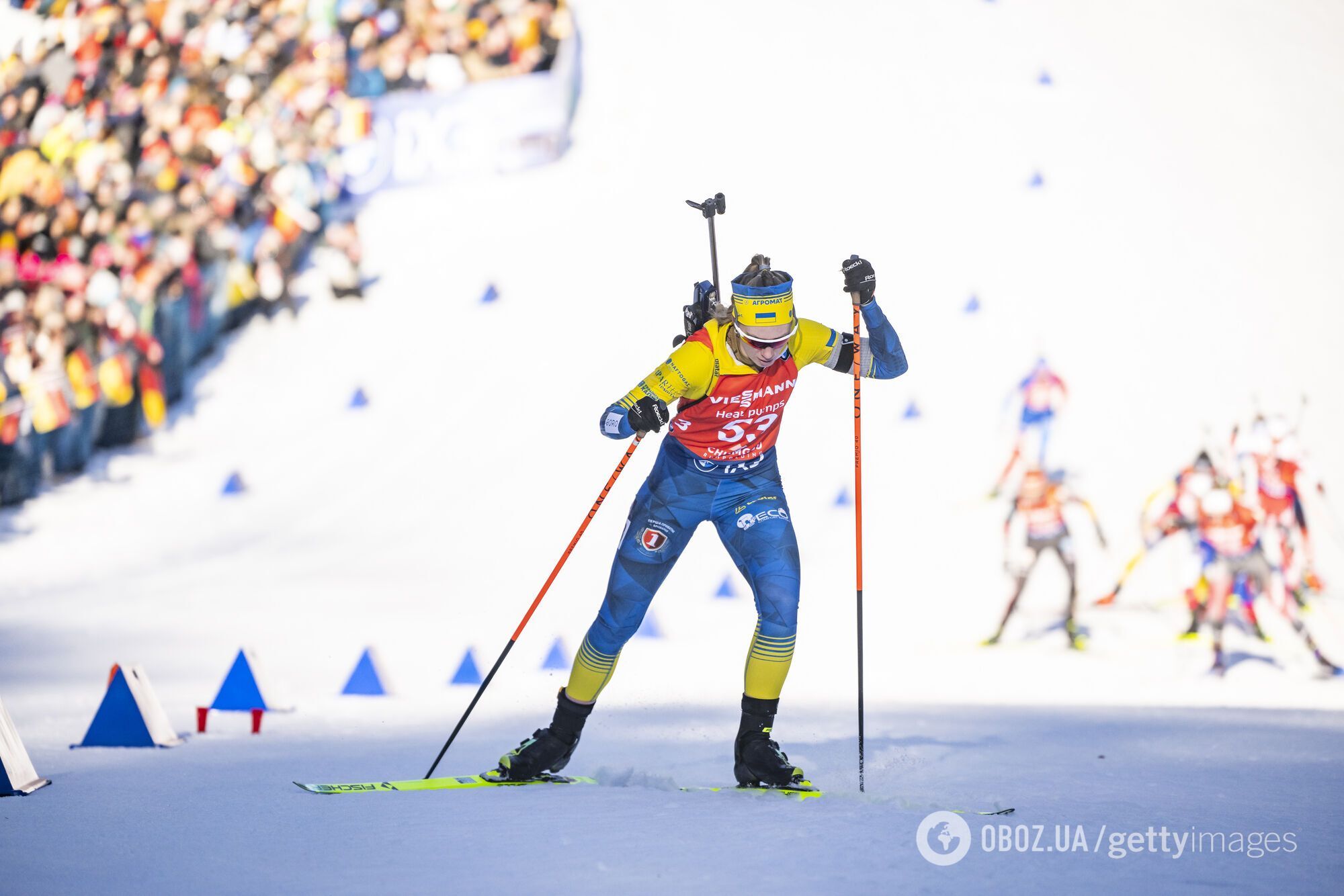 Самая красивая биатлонистка сборной Украины закрыла все мишени и отыграла 19 позиций в гонке Кубка мира