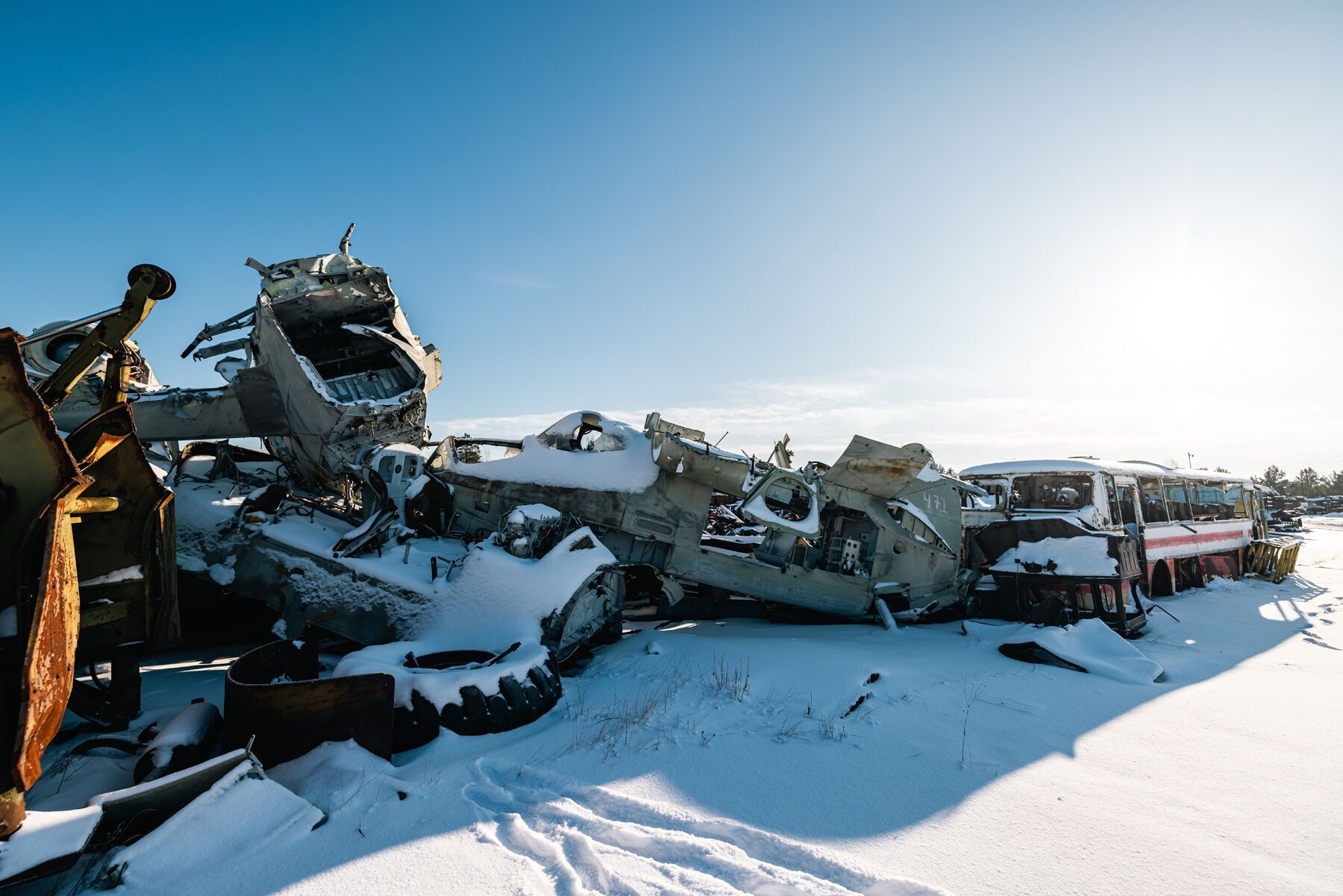 Робот "Joker", машины и вертолеты: как сейчас выглядит техника, которую привлекали к ликвидации аварии на ЧАЭС. Фото