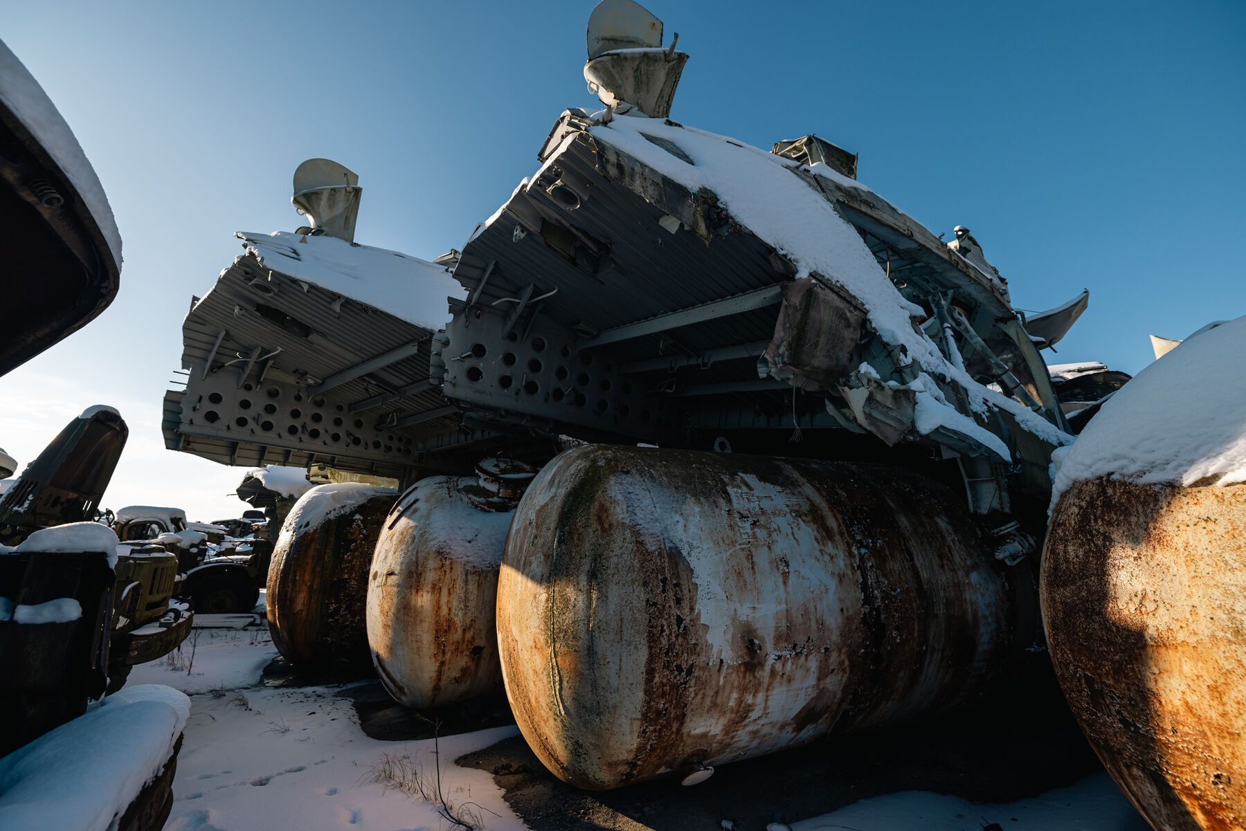 Робот "Joker", машины и вертолеты: как сейчас выглядит техника, которую привлекали к ликвидации аварии на ЧАЭС. Фото