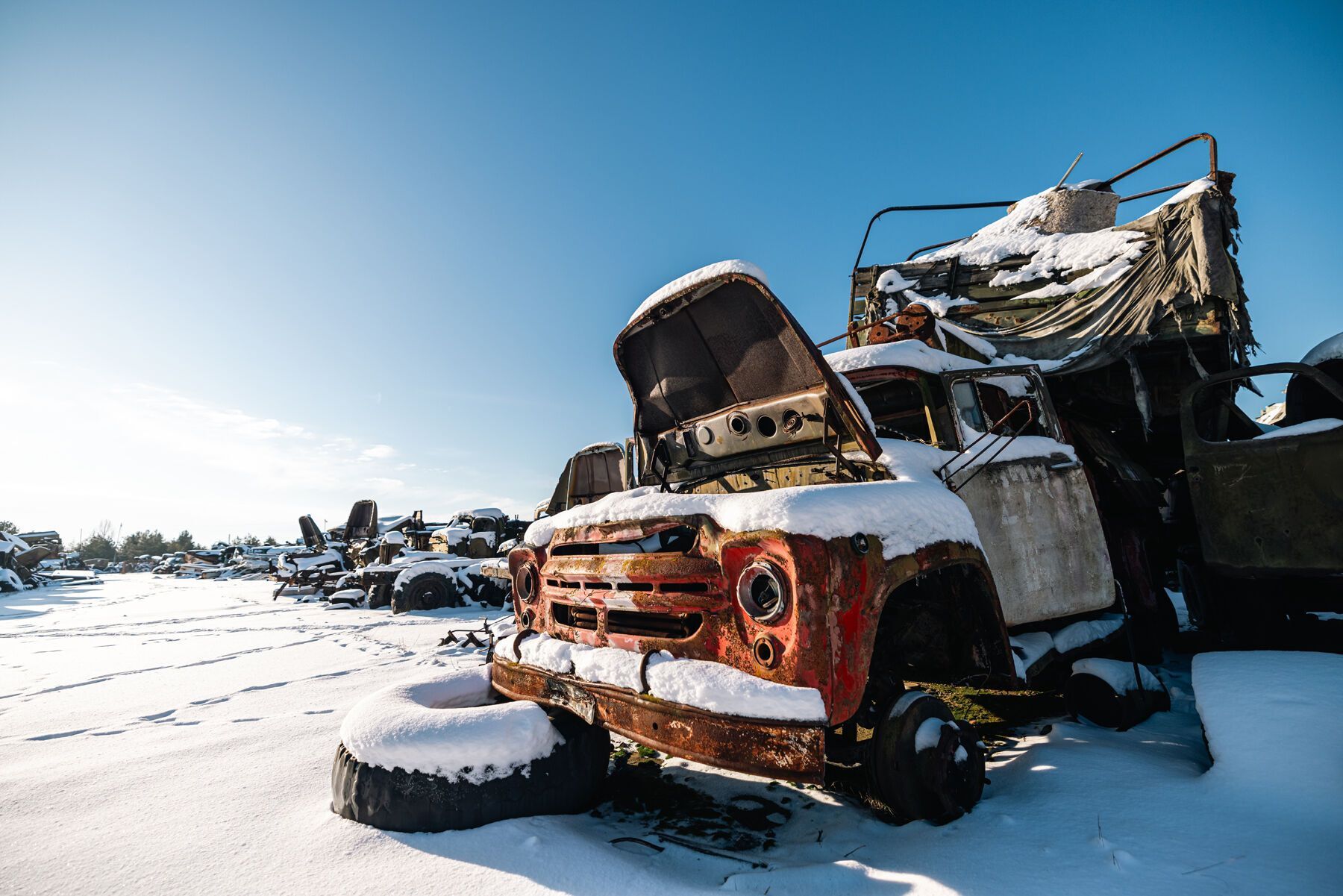 Робот "Joker", машины и вертолеты: как сейчас выглядит техника, которую привлекали к ликвидации аварии на ЧАЭС. Фото
