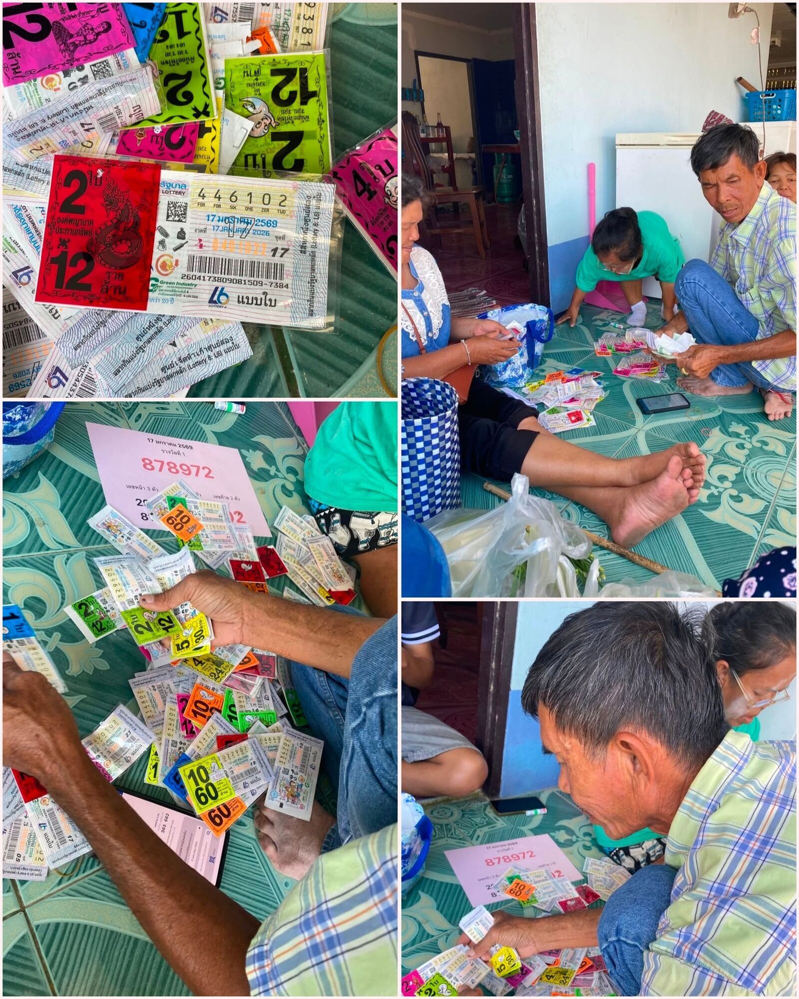 Победитель в лотерею в Таиланде