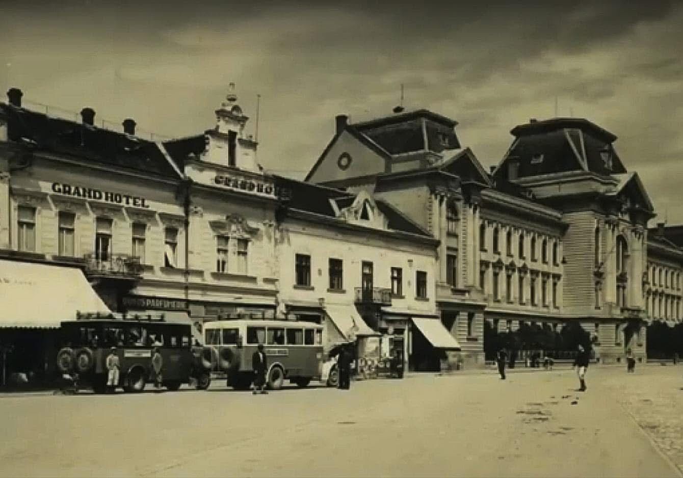 Берегове у 1920 році: у мережі показали історичну листівку