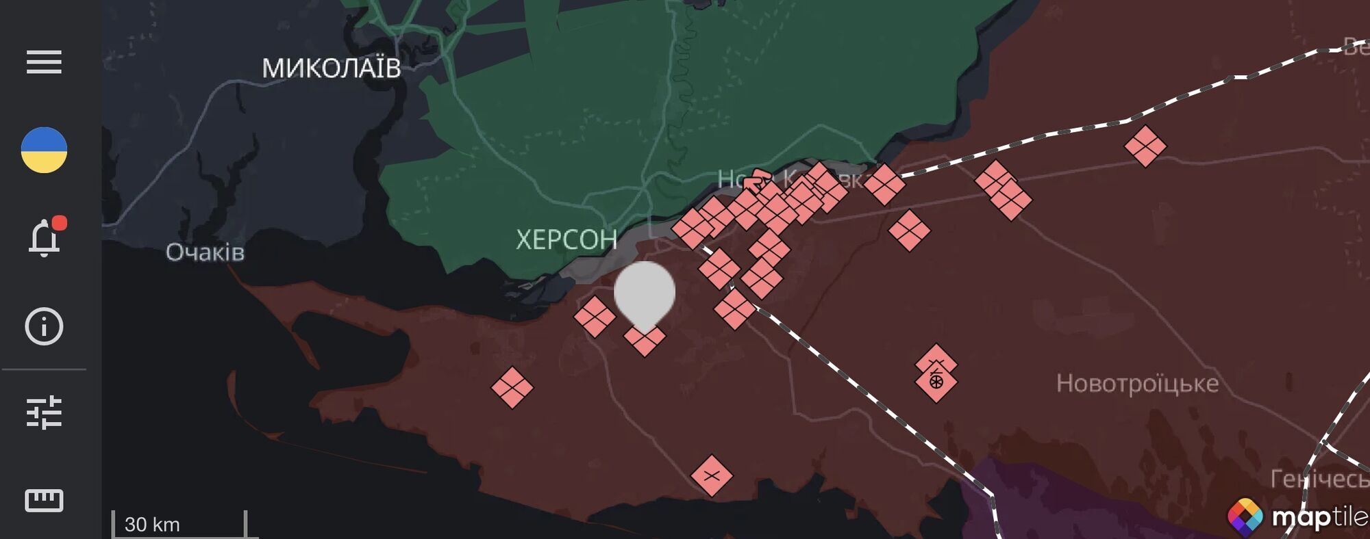 "Небо кишит дронами": пограничник рассказал об "аде" на левобережье Херсонщины. Видео