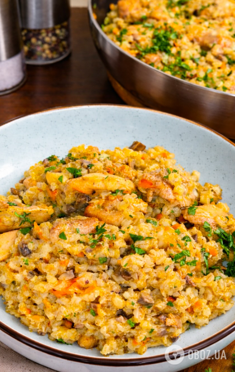 Як смачно приготувати перловку на обід: з куркою та овочами