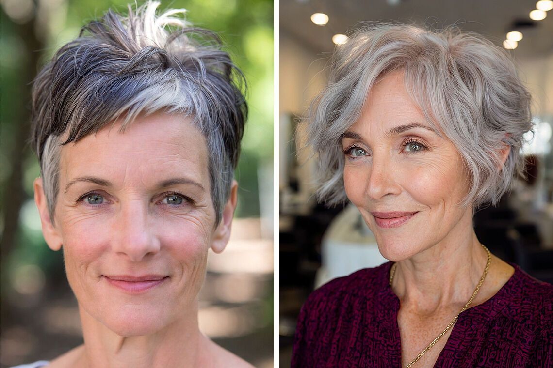 Найкращі зачіски для волосся із сивиною: 7 варіантів для жінок 40+