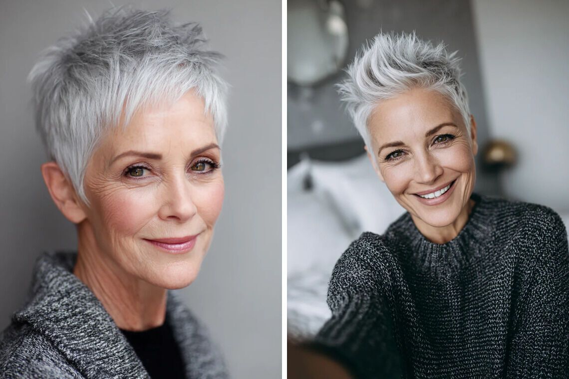 Найкращі зачіски для волосся із сивиною: 7 варіантів для жінок 40+
