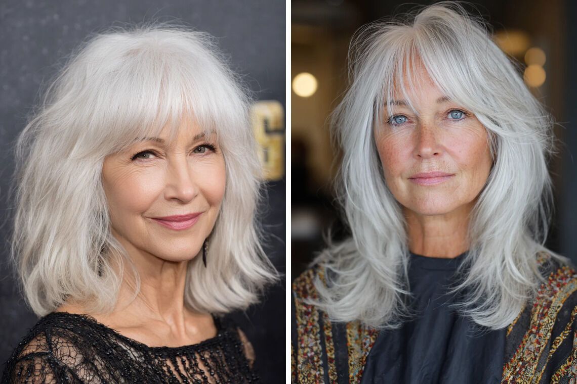 Найкращі зачіски для волосся із сивиною: 7 варіантів для жінок 40+