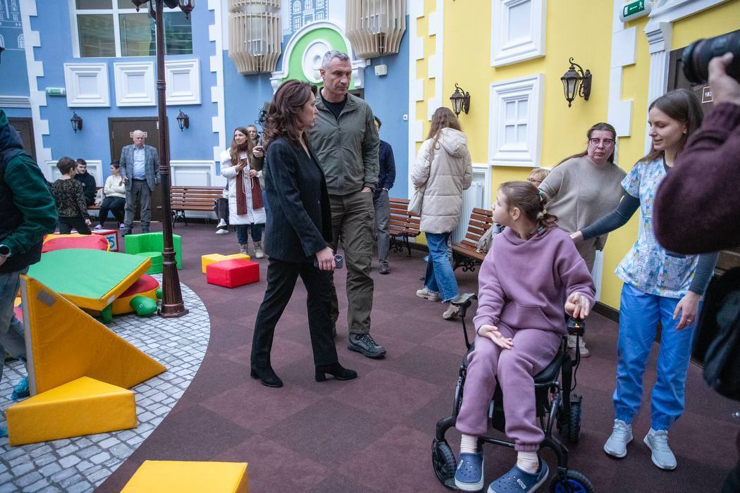 Кличко перевірив, як функціонує один з київських центрів реабілітації дітей з інвалідністю
