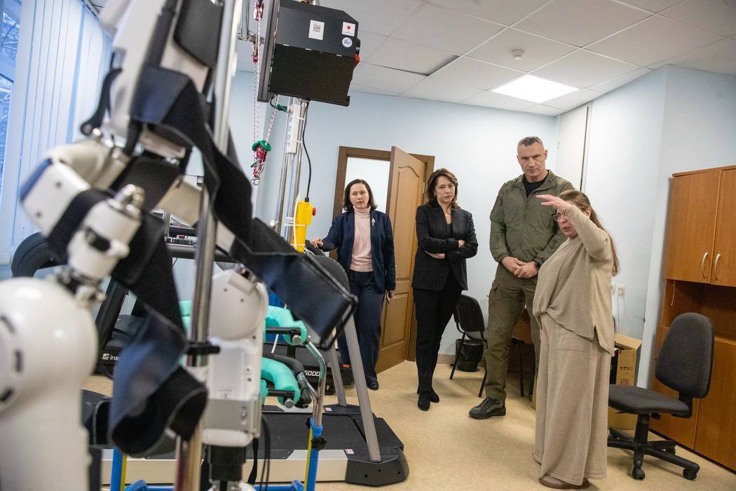 Кличко перевірив, як функціонує один з київських центрів реабілітації дітей з інвалідністю