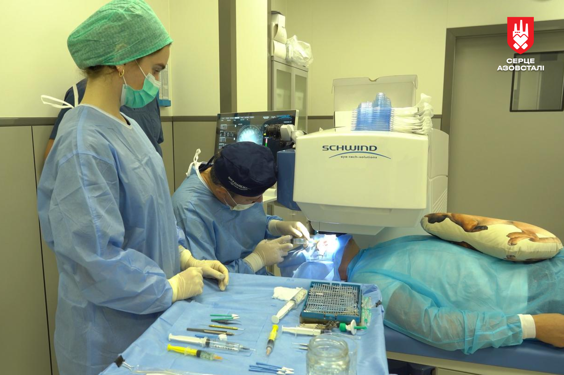 "Серце Азовсталі" допомогло відновити зір захиснику Маріуполя, який повернувся з тривалого полону РФ