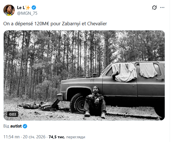 "Катастрофа". Те, що зробив Забарний, викликало лють у Франції