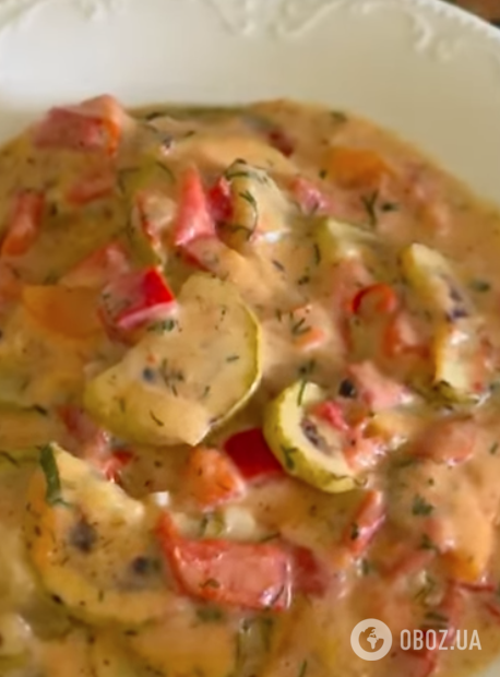 Полезное овощное рагу со сливками: рецепт легкого блюда для обеда