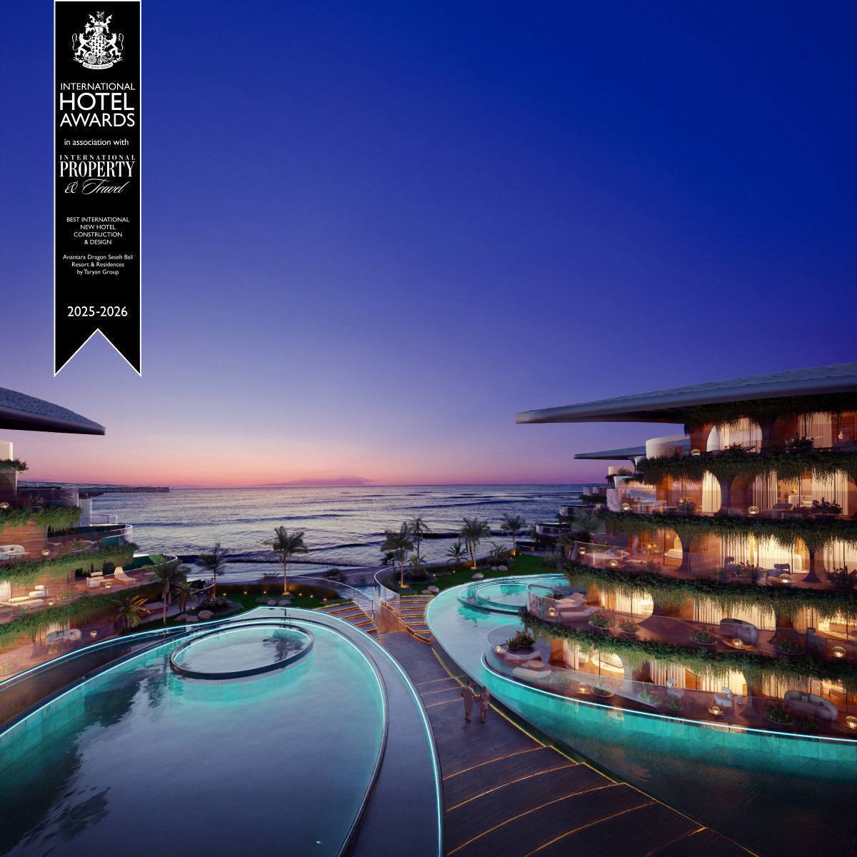 Украинский девелопер получил международную премию "Лучший проект отеля в мире"