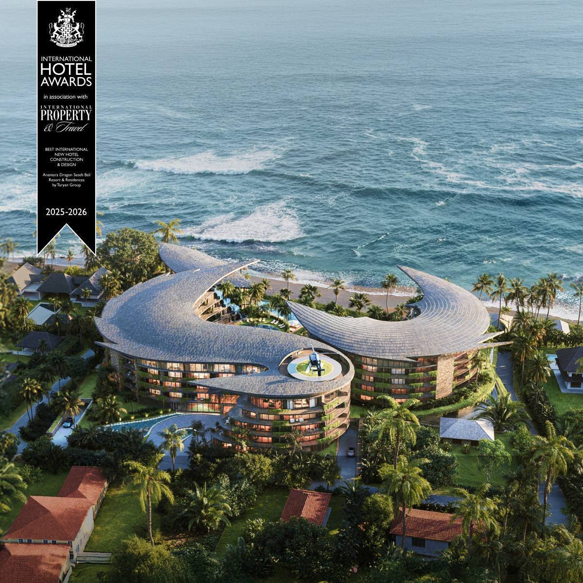 Украинский девелопер получил международную премию "Лучший проект отеля в мире"